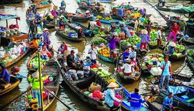 Capture the vibrant beauty of Mekong markets